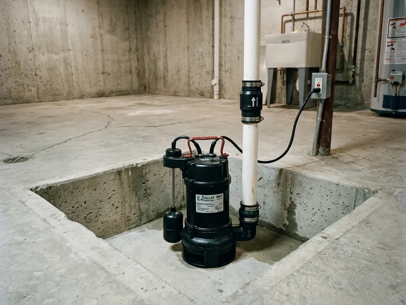 Sump Pump Installation Plumber in Wade, NC